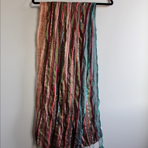 Colourful scarf - Picture 2 of 4